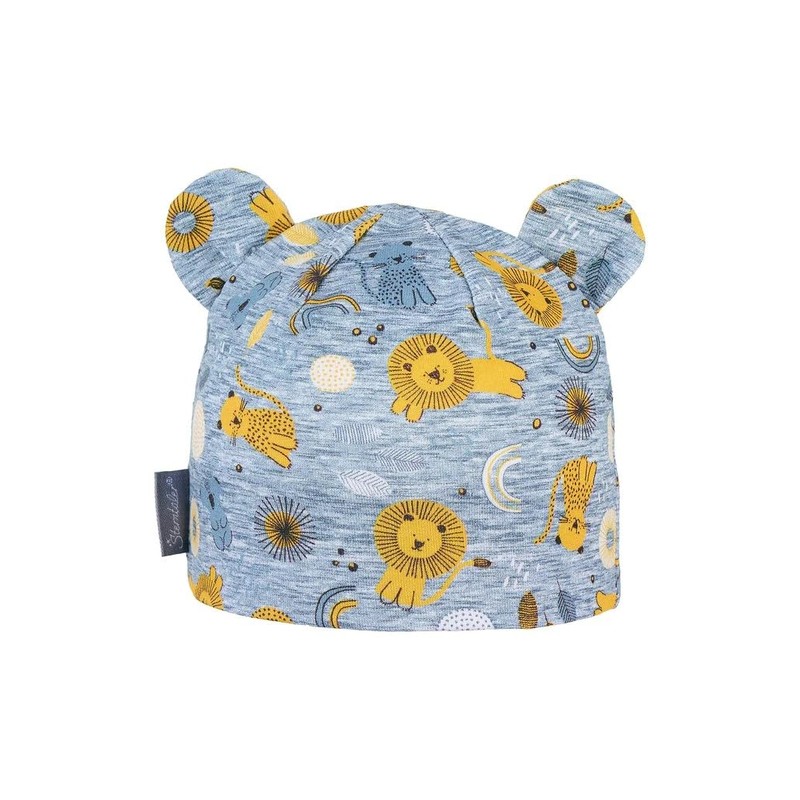 Sterntaler Baby-Jungen 1602171 Beanie Hat, Yellow, 47, yellow