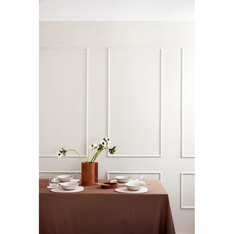 LindDNA Glass Coaster, Brown, 11 x 13 cm