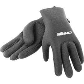 Cressi High Stretch Gloves, Black, 3.5 mm, S