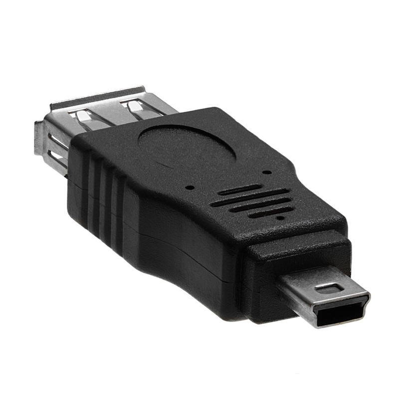 Cmple Mini USB 2.0 Male to USB 2.0 Female Adapter,