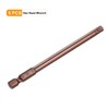 HARFINGTON 5pcs Hex Head Wrench Drill Bit 5mm(H5) Metric 1/4"