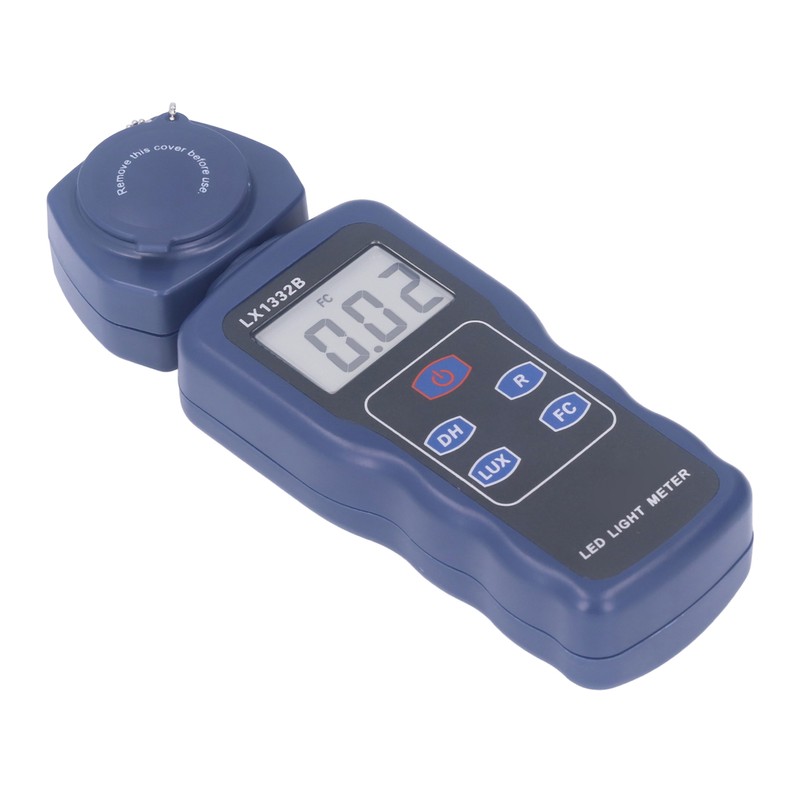 Illumination Photometer Digital Brightness Tester High Accuracy Light Detector Illuminance