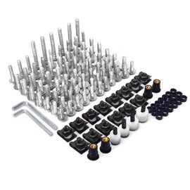 Universal CNC Aluminium Complete Motorcycle Trim Body Screws Kit Mounting Clip Bolts Nuts For Suzuki Sports Street Bike