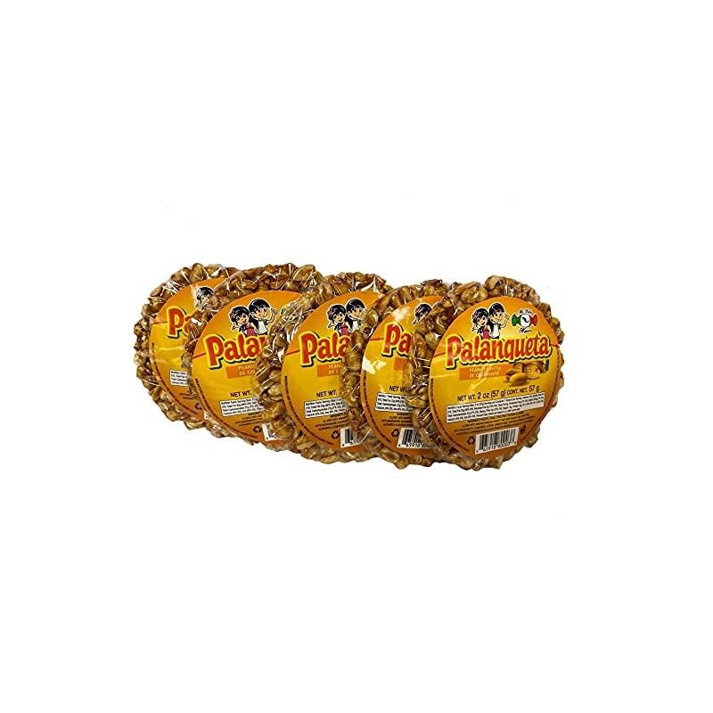 MDM PALANQUETA PEANUT BRITTLE 5PC BUNDLE 10OZ CACAHUATE