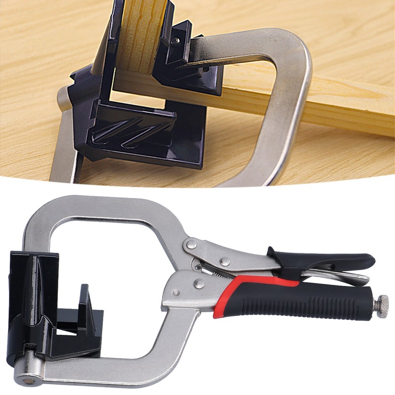 Corner Clamp Accurate Positioning Nonslip Handle Easy Operation Baffle Design