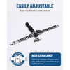 Jecanori Magnetic Bracelets for Men - Titanium Steel Cross Design,
