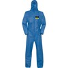 Uvex 5/6 Air Chemical Protective Suit - Blue Disposable Jumpsuit