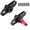 Keenso Fuel Distributor Pressure Regulator Aluminium Alloy Adapter Fuel Valves