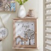 Shabby Chic Wooden Wall Mounted Key Box | Key Cabinet