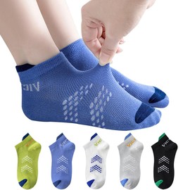 eigenn Children's Socks, Mesh Socks, For Babies, Boys, Boys, Cotton, Antibacterial, Deodorization, Crew Length, Breathable, Sweat Absorbent, Moisture Wicking, Kindergarten Commutes, School Commutes,