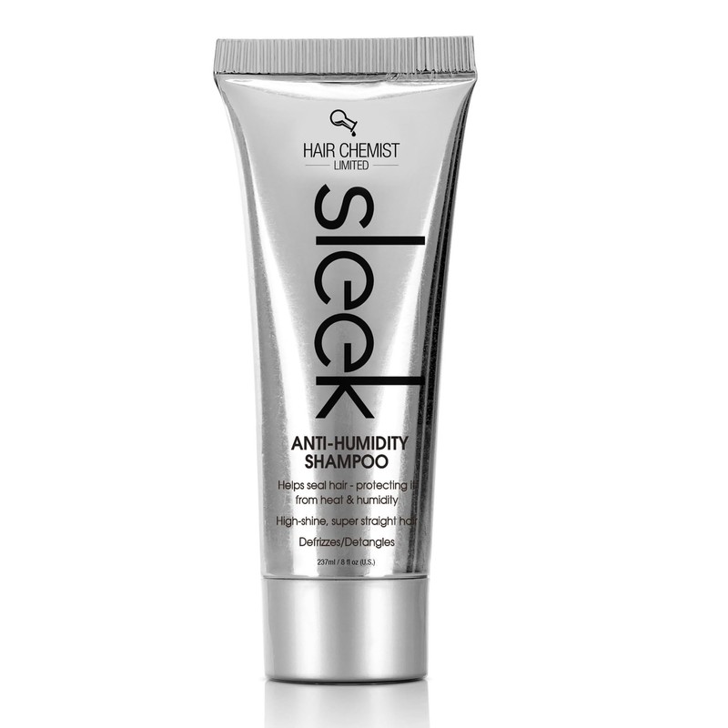 Hair Chemist SLEEK - Champú antihumedad de 8 onzas, champú
