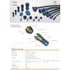 HangTon SP13 2 Pin Waterproof Electrical Connector, Male Female Cable
