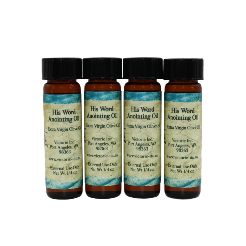 His Word Anointing Oil Gift Set, Pray Without Ceasing, Extra