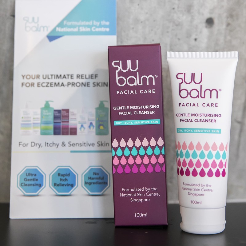 Suu Balm - Gentle Moisturising Facial Cleanser - Eczema, Psoriasis,