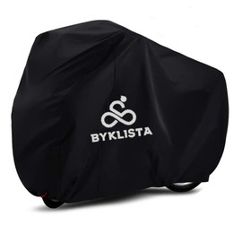 BYKLISTA Bicycle Garage Bicycle Cover Waterproof Made of Tear-Resistant Oxford Fabric – Bicycle Tarpaulin Also Fits E-Bikes – Bicycle Protective Cover Extra Welded Inner Seams & High UV Protection