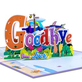 GREETING ART Coworker Goodbye Card,Leaving Card for Coworker, Retirement Card for Women Men, Funny New Job Card, Going Away Card,Farewell Card for Friends