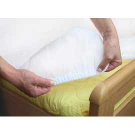 Geschenke mit Namen 1305 Mattress Protector Moisture Protection, 1, Polypropylene, White, 200 x 98 x 1 cm