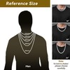ICEDATA Mens Cuban Link Chain 13MM Width Cuban Chain Necklace