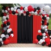 MoKoHouse 10ft x 8ft Red Backdrop for Parties Thick Red