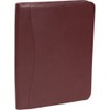 Royce Leather Convertible Zip Around Padholder (Burgundy)