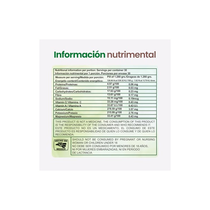 NAPAS | Suplemento Alimenticio de Origen Natural | Apoyo al