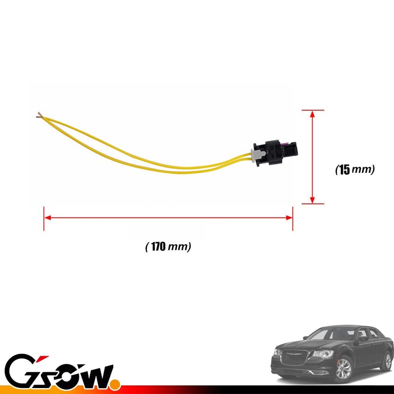 GSOWO 2 PCS Side Marker Light Pigtail Connector Wires for