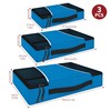 Vinsani 3 Piece Packing Cubes Set Suitcase Travel Organiser Holiday