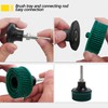 HIEMTE Tools 2 Inch Bristle Disc Grit 50#(Green) with 2"