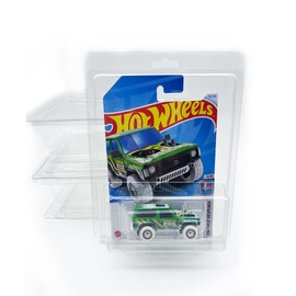 8Pcs Protector Packs Compatible with Hot Wheels Model Car Clamshell Cases Plastic Car Display Protective Case Durable Display Shields Clear Die Cast Car Blister Pack Covers, 7.5 x 5 x 2 Inch