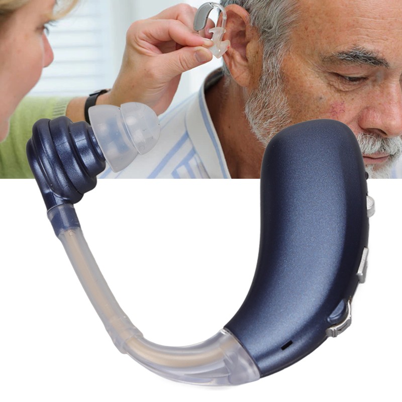 Hearing Aids Noise Reduction Volume Control BTE Hearing Amplifier for