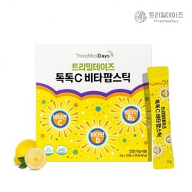 Trimil Days Popping Tok Tok C Vita Pop Stick 2g x 20 packets / 트리밀데이즈 팝핑 톡톡C 비타팝스틱 2g x 20포