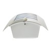 Modern Outdoor IP44 Stainless Steel Flush Wall Lamp Fitting with