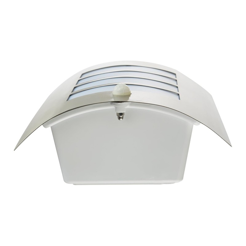 Modern Outdoor IP44 Stainless Steel Flush Wall Lamp Fitting with