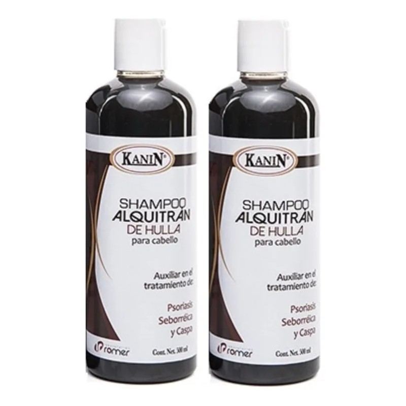 Paq 2 Shampoos Alquitran De Hulla Control Psoriasis Y Caspa