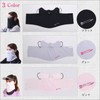 White Beauty UV-Blocking Face Cover A-Type, Non-Suffocating, UV Protection Sports