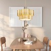 Shrine Lighting Chandeliers, Modern Design, Perfect Drum Pendant Light for