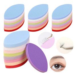 36pz Esponjas De Práctica Pestañas, Entrenamiento Colores