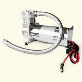 MILLISEC 200 PSI Air Suspension Compressor Kit for Car Horn, Air Ride Suspension, Air Tools/Vehicle Tires, Motorcycle Tires,3/8"NPT lnlet Port Air Compressor