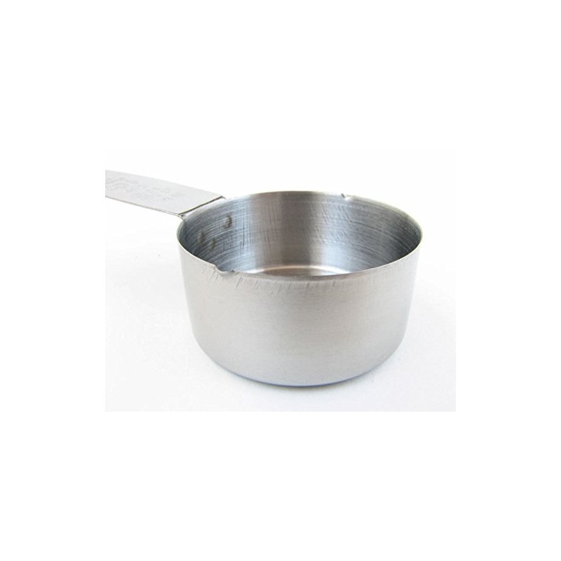 (1) Chef Craft Stainless Steel Silver Coffee Scoop/ Measure Spoon