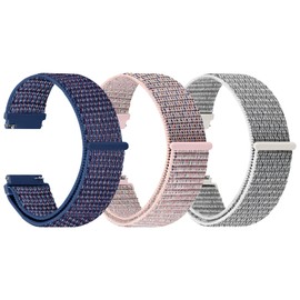 YCHDDER Watch Straps Fabric Nylon, 16 mm, 18 mm, 20 mm, 22 mm, Quick Release Bracelet, Adjustable, Breathable, Woven Sports Bands, Replacement Strap for Men and Women