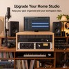 AceOrbit 4U Wooden Studio Rack for Pro Audio Gear 4u