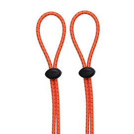 Leshang Swimming Goggles Bungee Strap Rope Buckle Tighter to Strengthen The Elastic Rope Buckle not Easy to Trip (Orange 2Pack, 43 inch), Orange 2pack, 43 inch