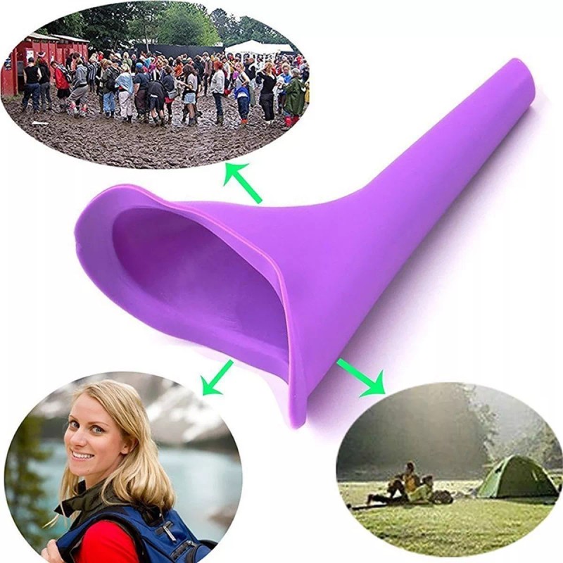 SJTR 10 Piezas Urinal Orinal Femenino Portable