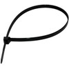Assorted Cable Ties Set of 100 White/Natural or Black Various