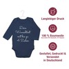 Geschenk mit Namen personalisiert by Shirtracer - Baby Bodysuit Long