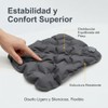 Cojín Inflable para Asiento de Avión y Viajes Largos, Portátil