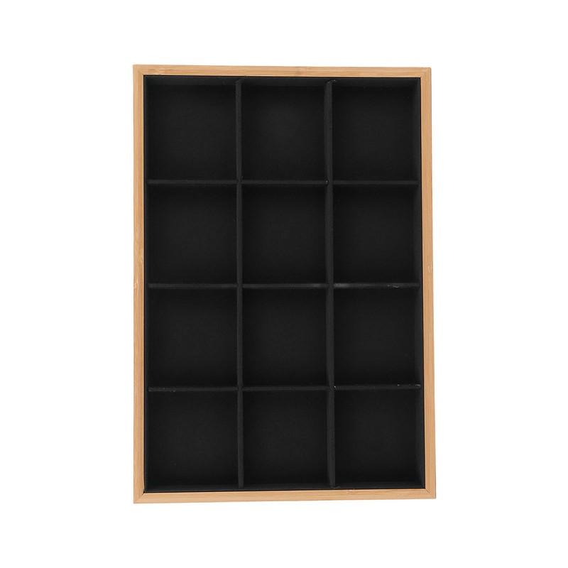 12 Grid Jewelry Tray Soft Elegant Appearance Strong Light Weight