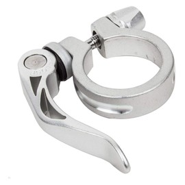 Sunlite Bicycle Quick Release Seat Clamp, 34.9mm, Silver