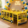 6ft School Bus Birthday Party Playhouse Tablecloth Large Bus Themed