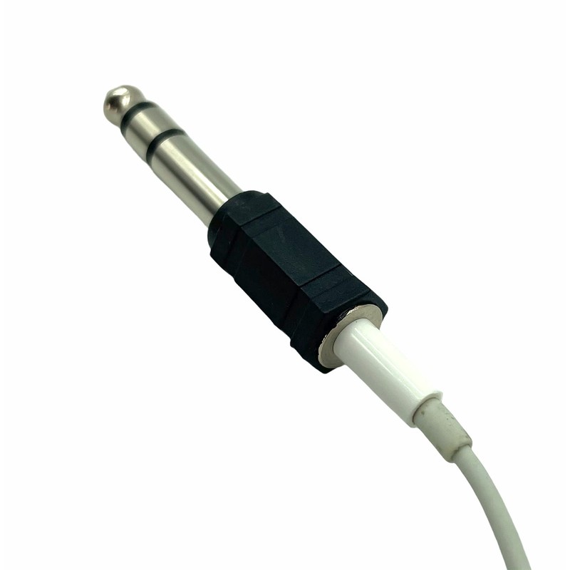 JAM2DAY 2 Pack of Headphone Adapters 3.5mm Socket to 6.35mm